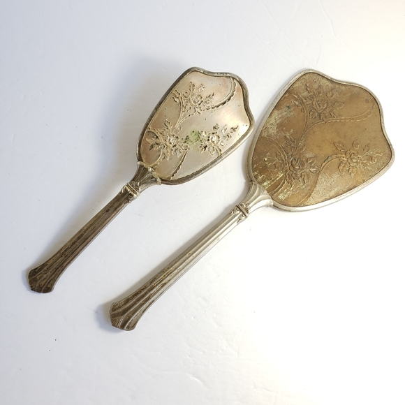 Other - Host Pick•Antique hand mirror & brush